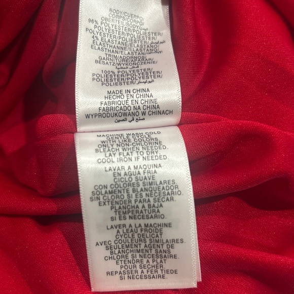 Jones New York NWT MIDI Dress Size 2 Color Garnet Style JDM47D0330 - Picture 6 of 10